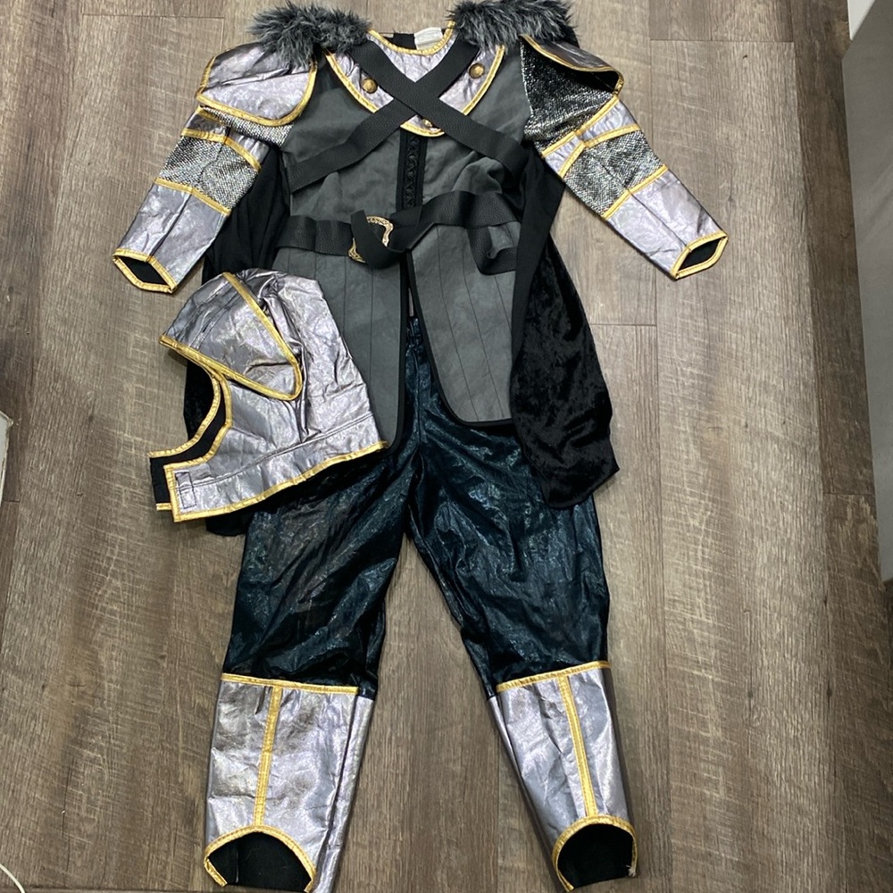 Excellent Condition Teetot & Company Knight Costume with helmet/hat